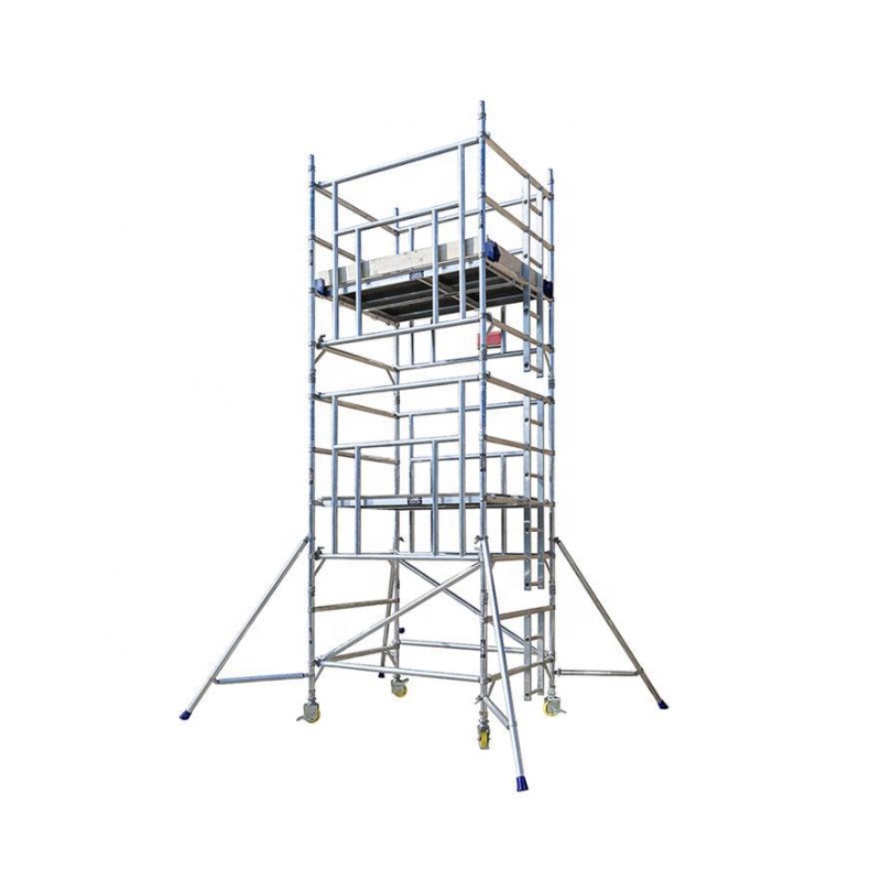 Sistema de apuntalamiento de escalera de andamio de construcción galvanizado andamio