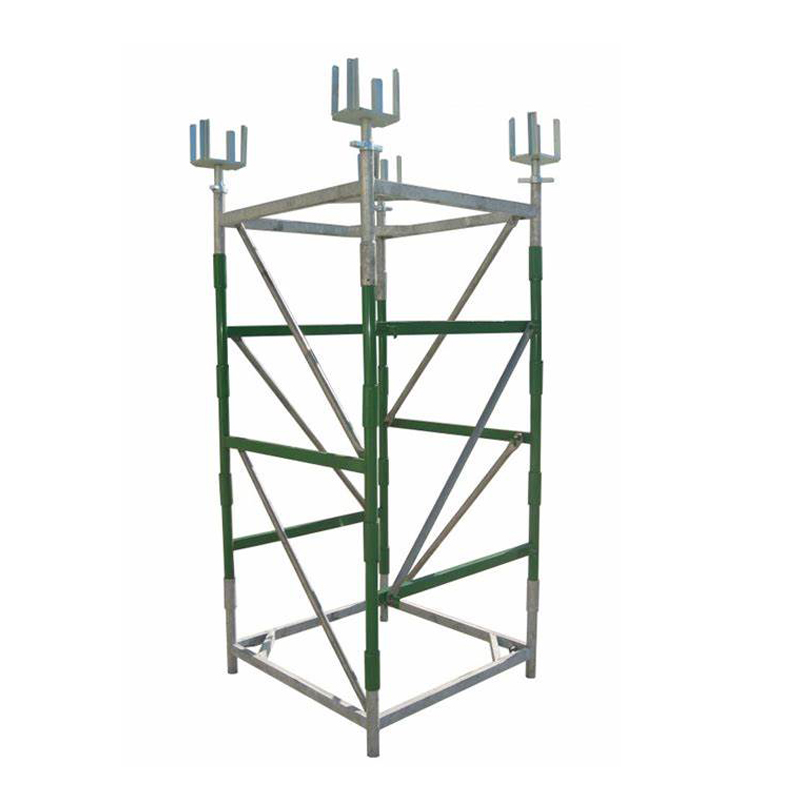 Sistema de apuntalamiento de escalera de andamio de construcción galvanizado andamio