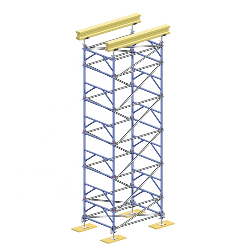 Pilar de acero del andamio de acero del andamio de aluminio moderno eléctrico del andamio ajustable para la construcción