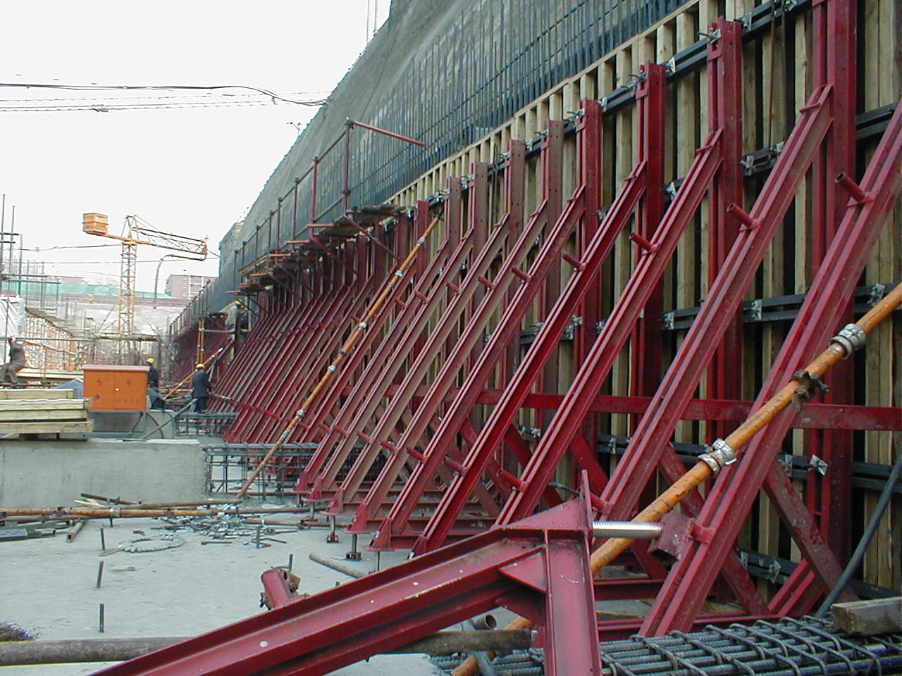 Encofrado de pared de un solo lado Zeemo para la construcción de túneles