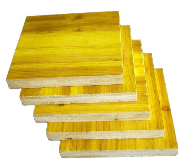 ZEEEMO High Calidad 21 mm 27 mm Panel triple 3 capas Panel de madera contrachapada amarilla para formular