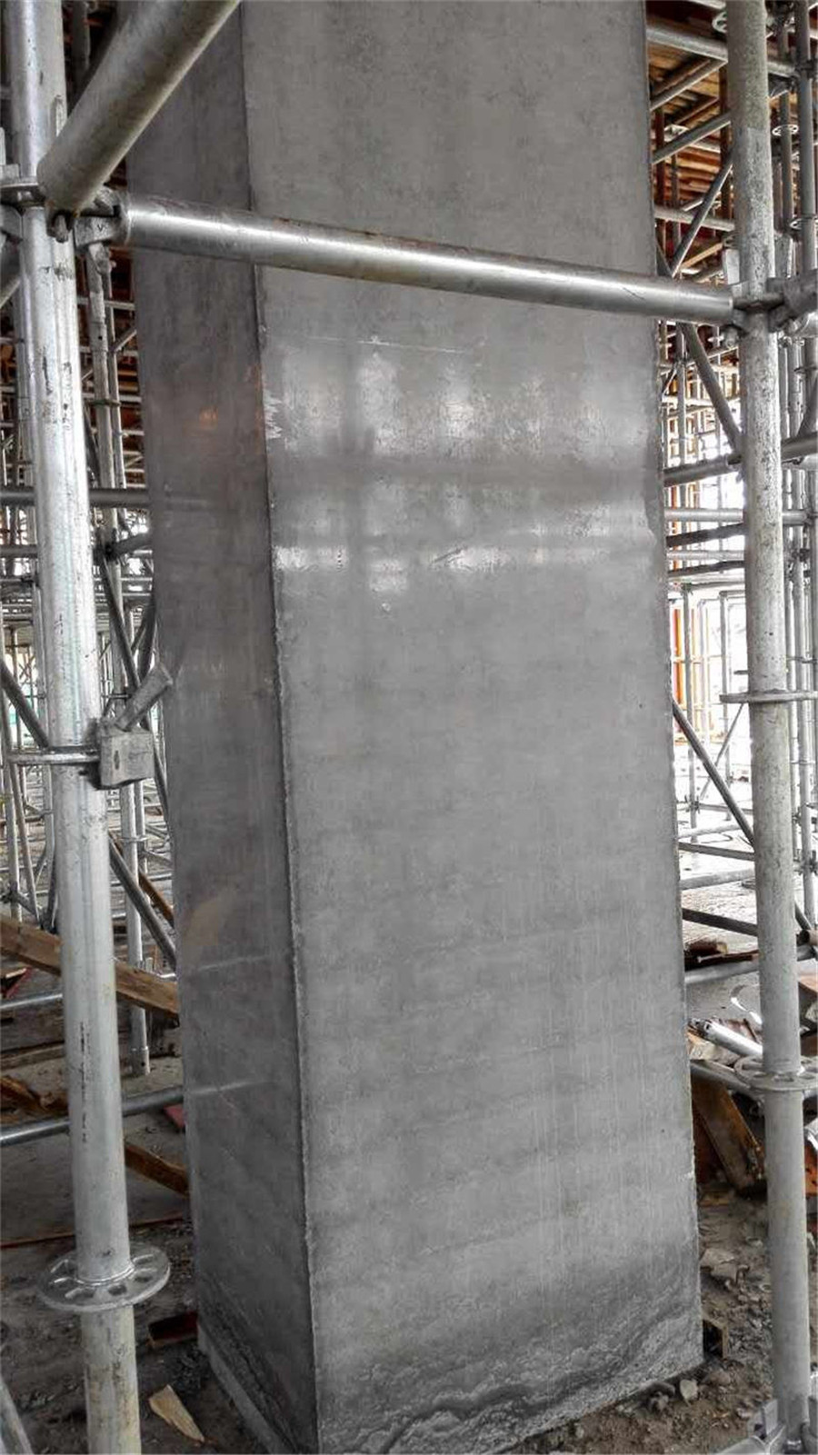 Abrazadera de encofrado de columna galvanizada de acero ajustable 200-3000