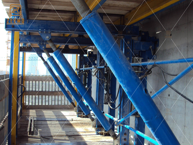 Servicios de encofrado Zeemo Encofrado trepante automático hidráulico