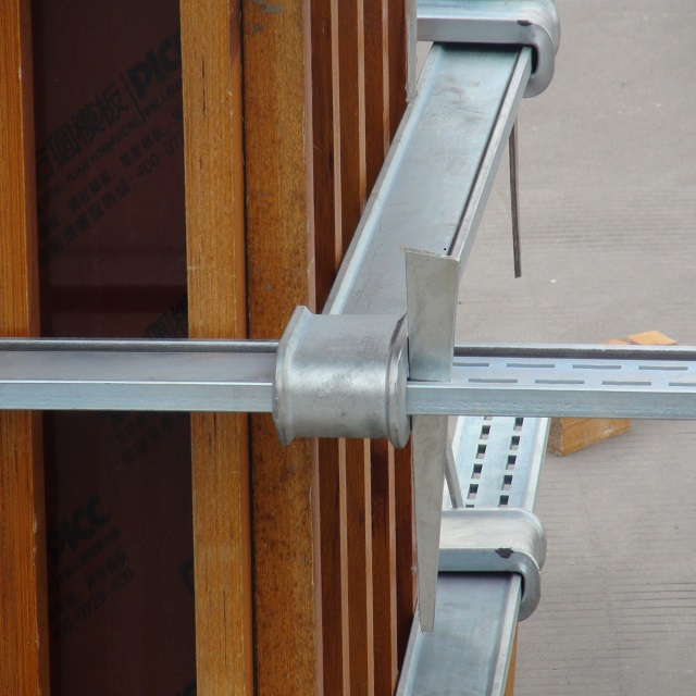 Abrazadera de columna ajustable galvanizada acero ZEEMO para construcción