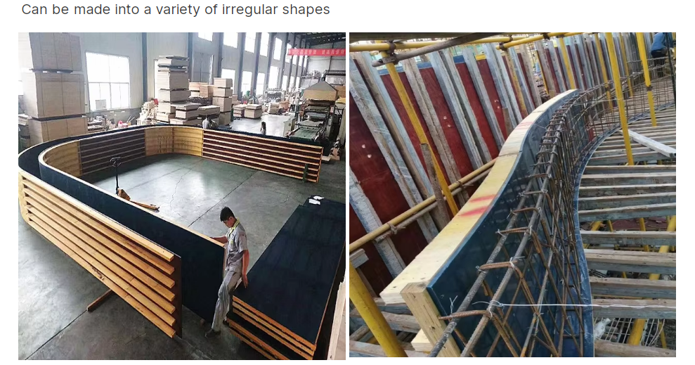 Forma personalizada tanque curvado formulario de formación circular minería refinar el banco séptico de tratamiento de agua moldes de hormigón fundido