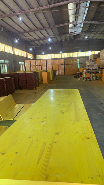 Alta calidad de madera contrachapada de cierre de 3 capas de 21/27 mm con pino de abeto y panel de tres capas de filo amarillo de tres capas