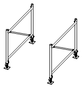 Andamio de plataforma ZEEMO Andamio de acero Material de construcción galvanizado Modelos de construcción Andamio