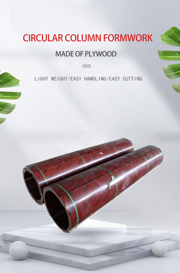 Encofrado de pilares circulares