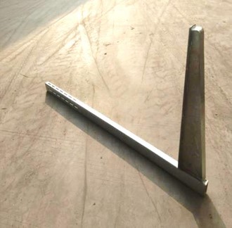 Abrazadera de viga de encofrado ajustable