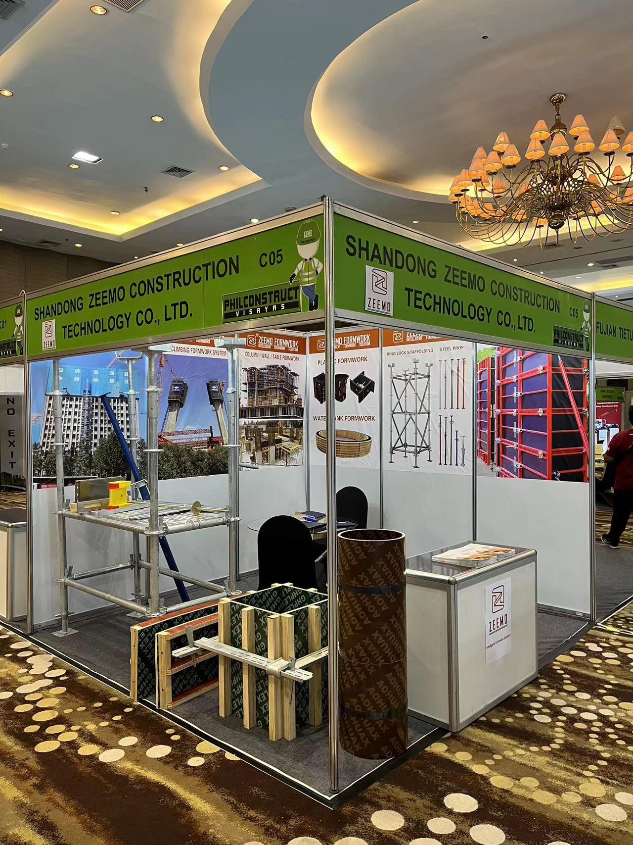 ZEEMO China asiste a la exposición Philconstruction en CEBU