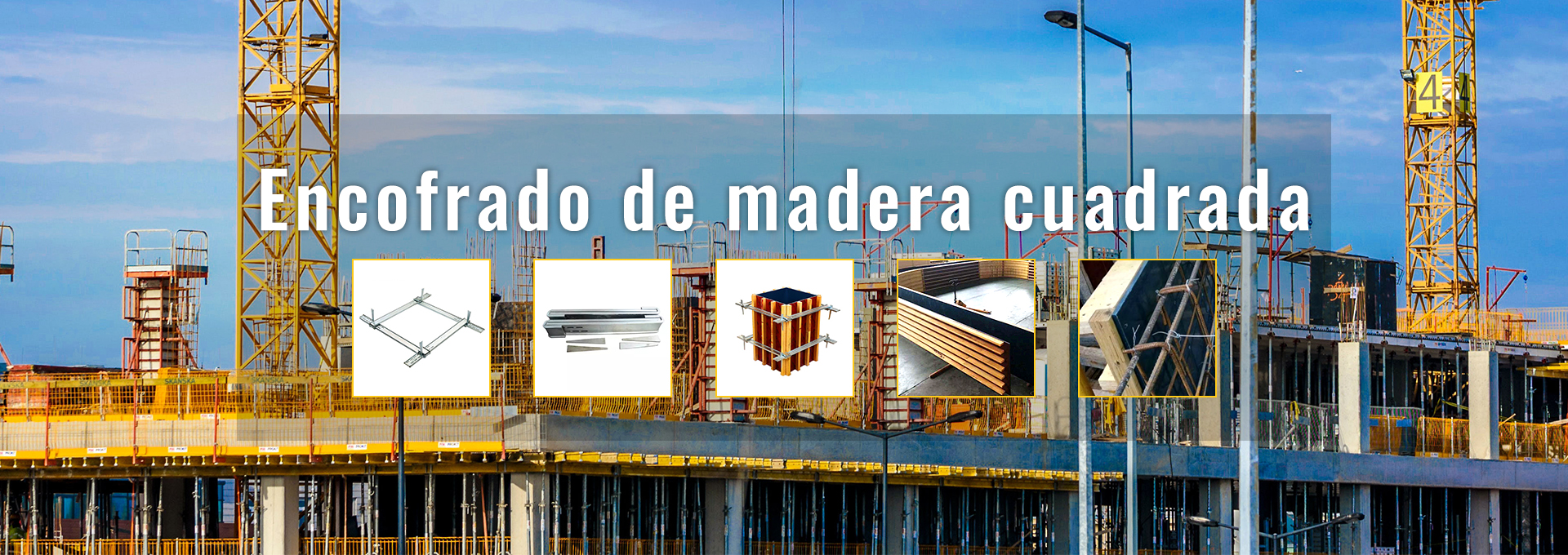 Solución de encofrado y andamio 