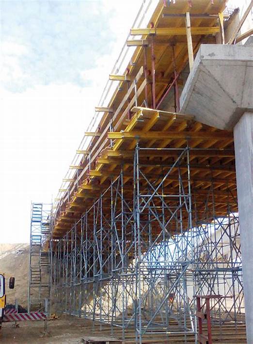 Andamios de construcción Zeemo, tipos de andamios de escalera, andamio galvanizado