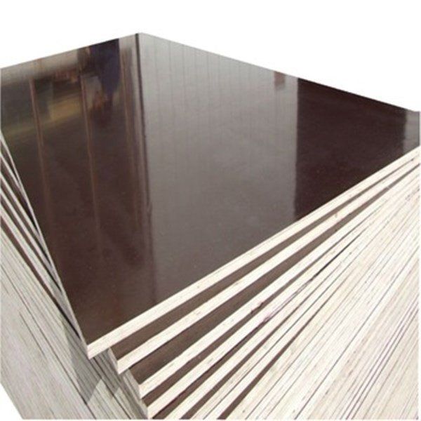 Fabricante chino de madera contrachapada marina con revestimiento de película negra de 1220x2440 mm y 18 mm