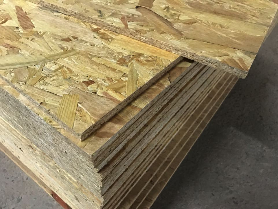 Encofrado de encofrado de panel OSB de tablero laminado de venta directa de fábrica