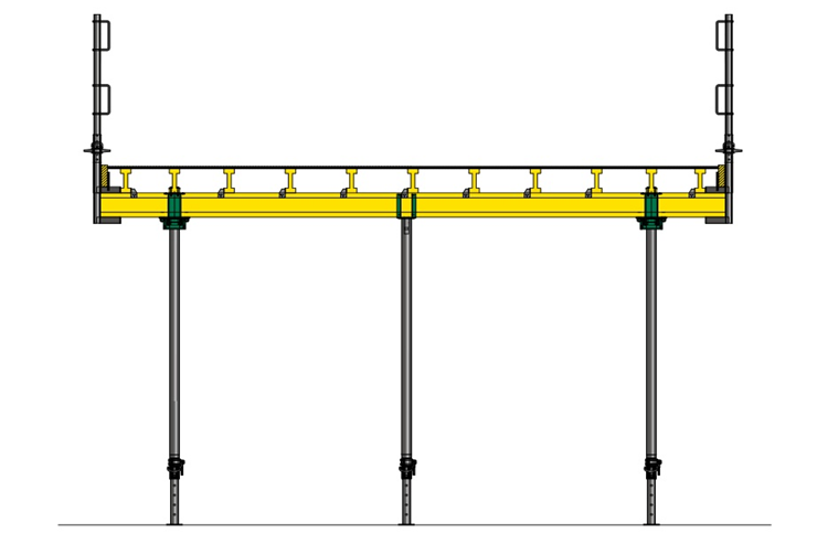 Tabla de madera contrachapada de construcción civil/encofrado de colada de hormigón de losa 