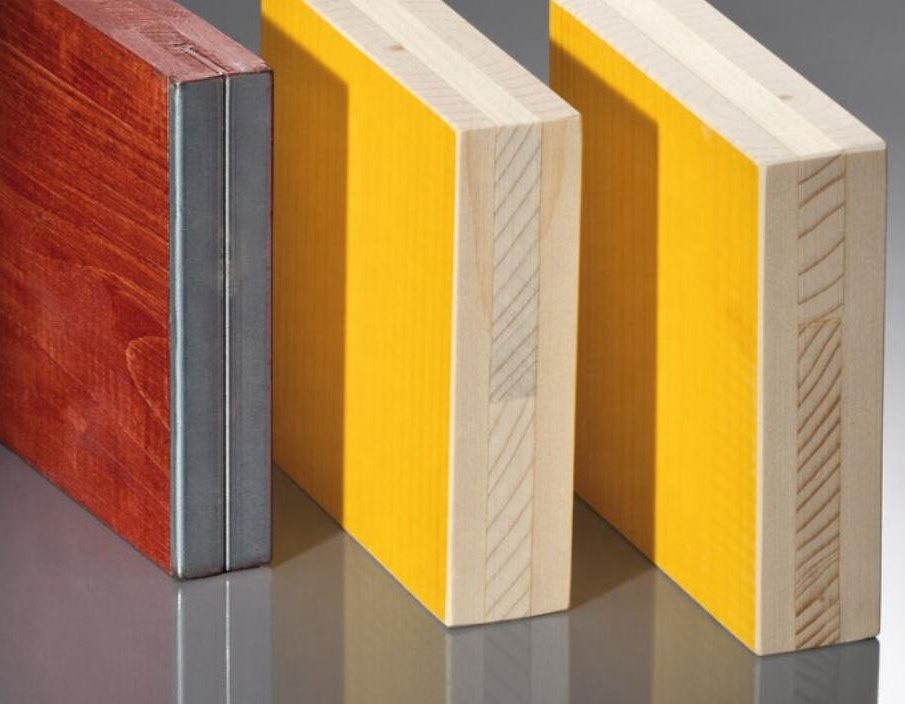 Tableros de madera contrachapada de encofrado amarillo de 3 capas DOKA Panel de encofrado de tres capas de 27 mm para construcción