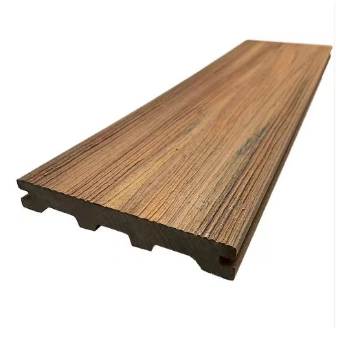 Los paneles de pared de madera del Soild del PVC de la decoración interior de la pared del techo del listón de madera de la MODA