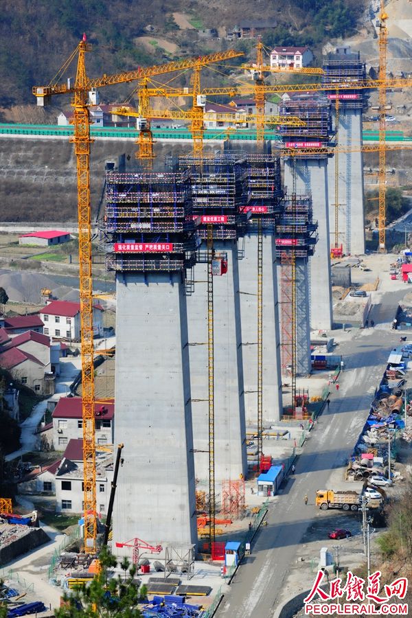 Trepador vertical de encofrado con sistema de autotrepado hidráulico en construcción tubular