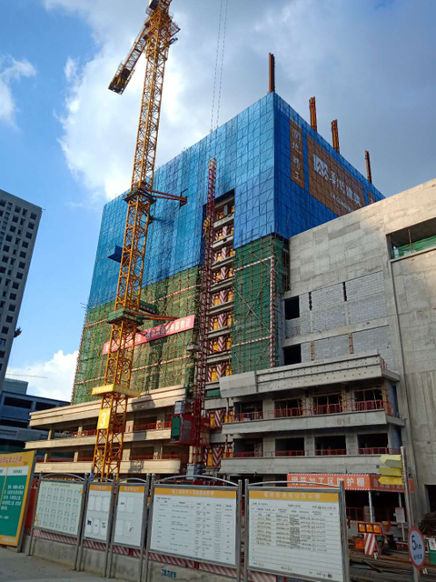 Sistema de andamio de transmisión de hormigón de acero de la plataforma de trabajo de Zeimo