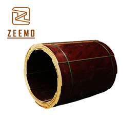 Encofrado de columna de madera contrachapada de hormigón circular de fácil manejo