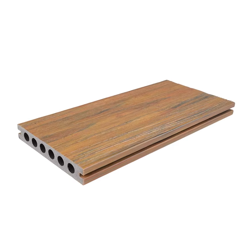 Los paneles de pared de madera del Soild del PVC de la decoración interior de la pared del techo del listón de madera de la MODA