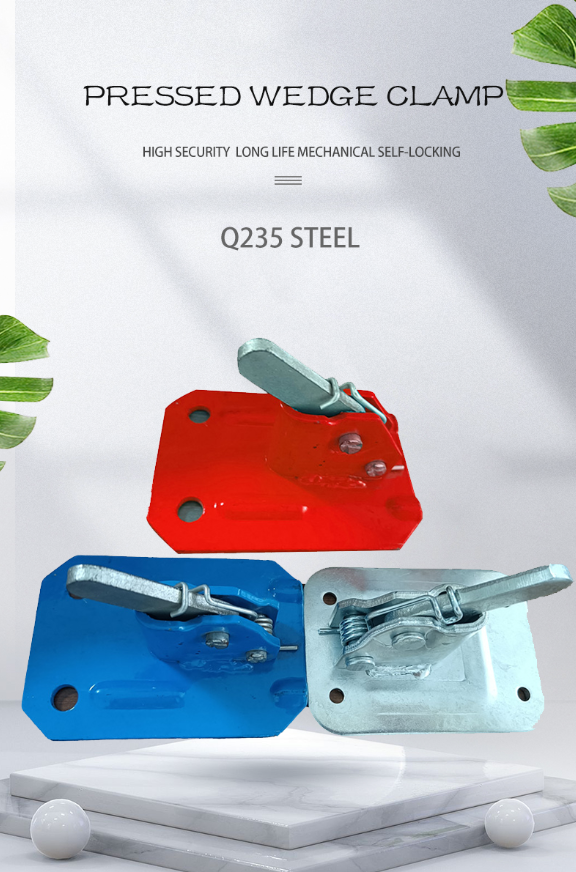 abrazadera de cu&ntilde;a prensada