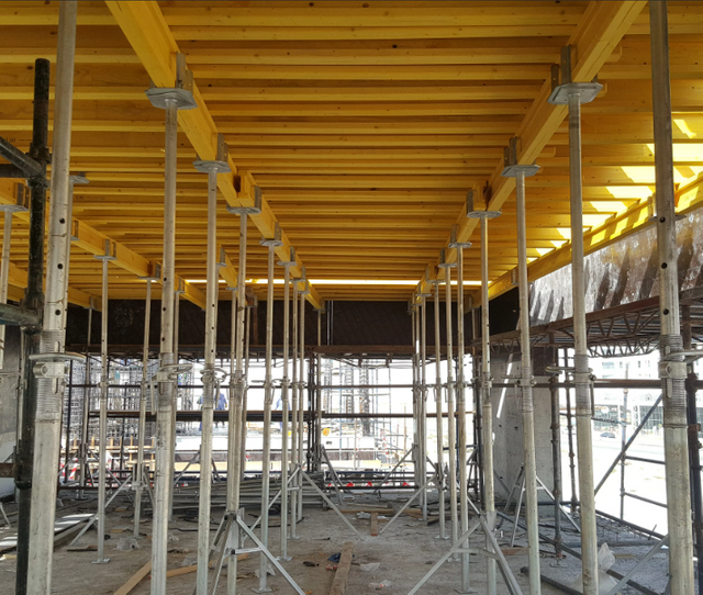 Mesa de madera contrachapada para construcción civil Zeemo, encofrado de vertido de hormigón