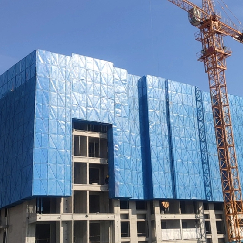 Andamio elevador adjunto de alta seguridad para proyectos de edificios de gran altura