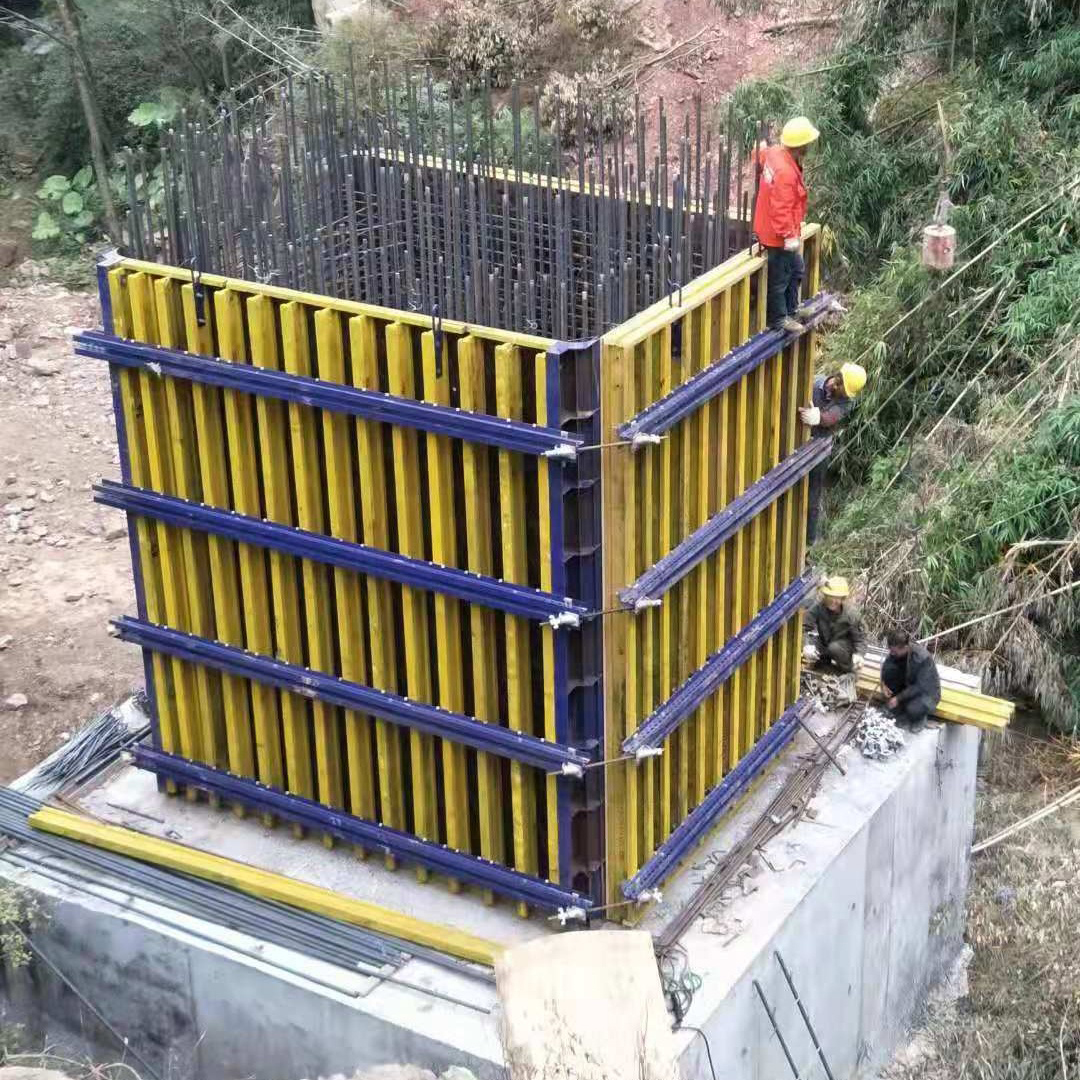 Sistema de encofrado de pared de columna de viga de madera H20 para construcción de edificios de gran altura