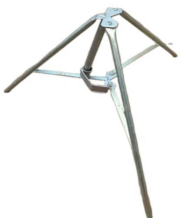 Soporte de tr&iacute;pode de acero ajustable