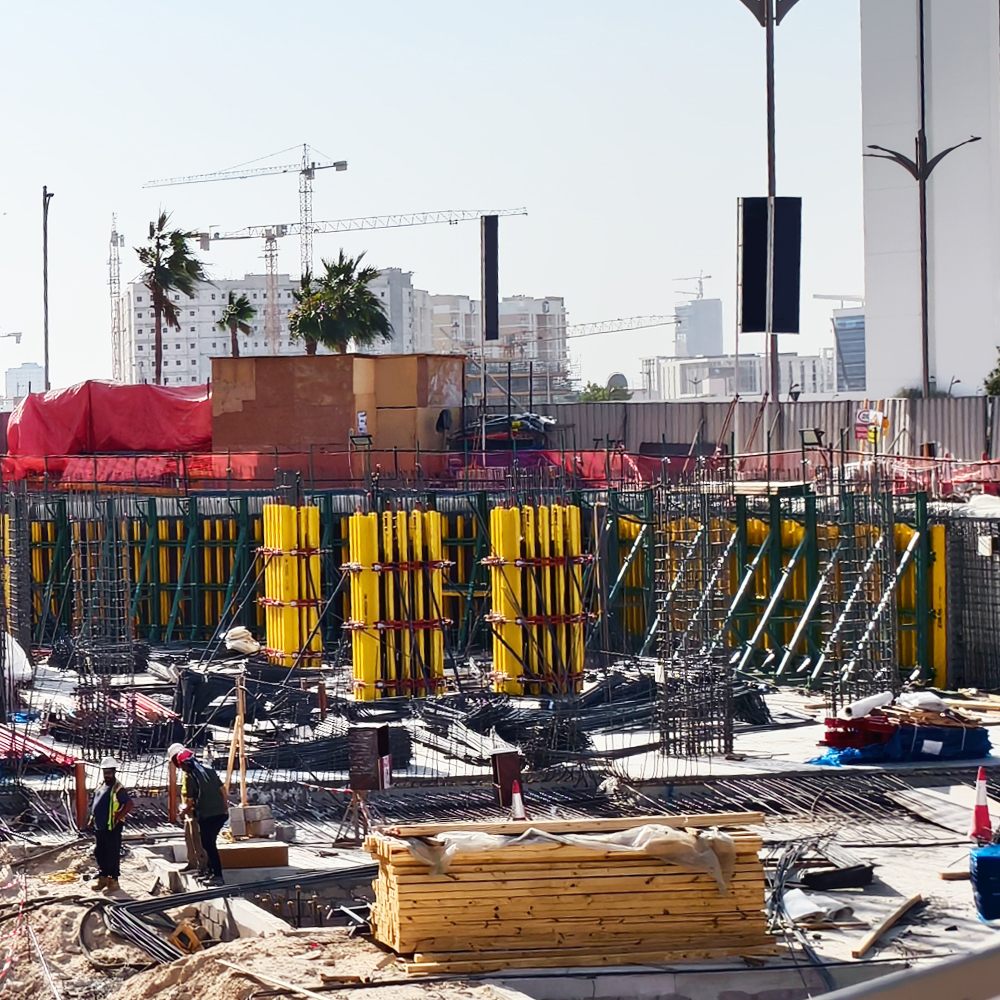 Sistema de encofrado de pared de columna de viga de madera H20 para construcción de edificios de gran altura