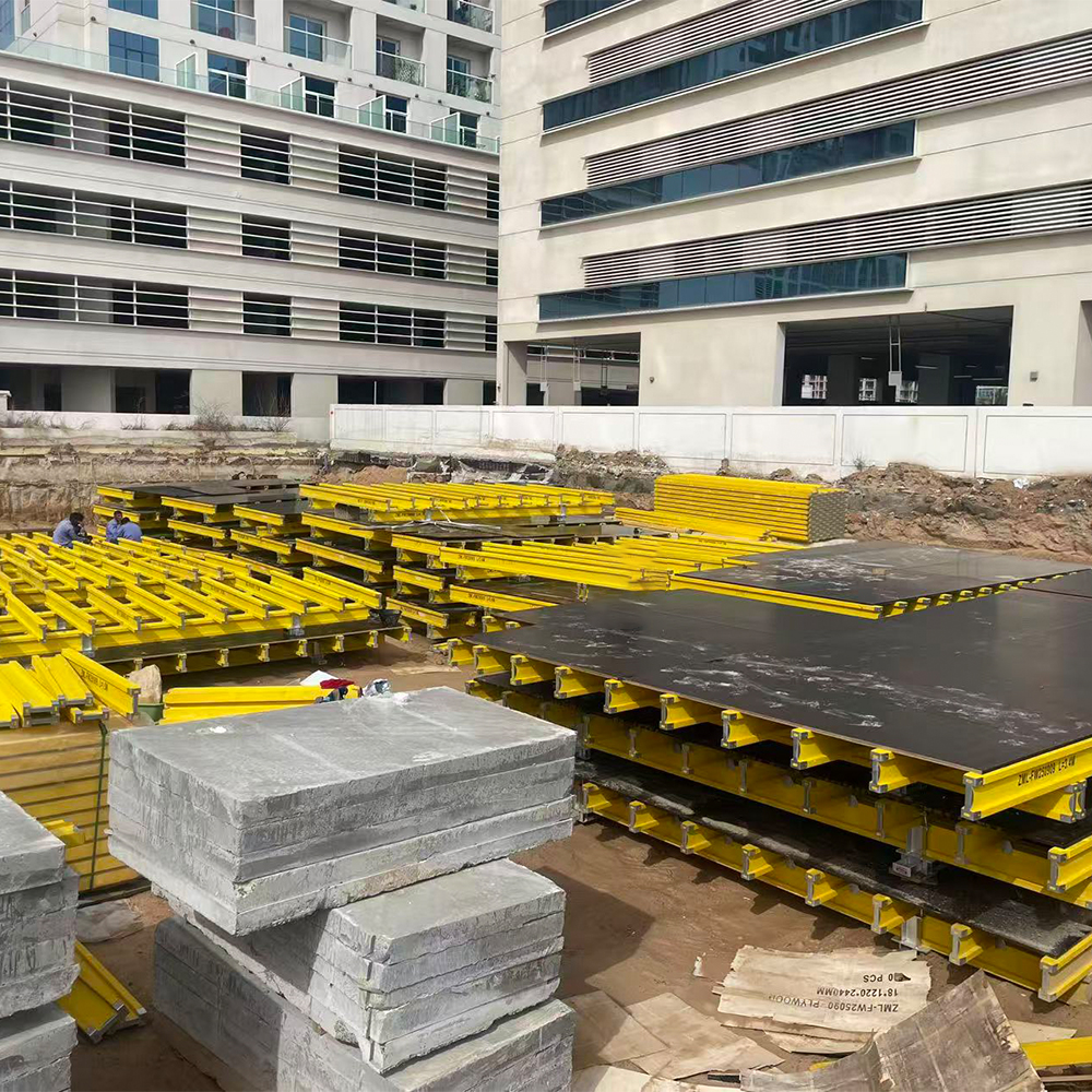 Proyecto de torre de oficinas con encofrado de mesa ZEEMO H20 en Arabia Saudita