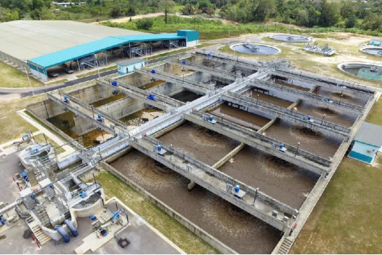 Estructura de la planta de tratamiento de agua.