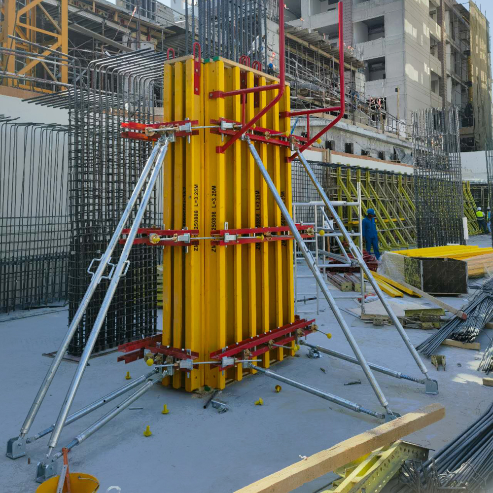 Sistema de encofrado de pared de columna de viga de madera H20 para construcción de edificios de gran altura