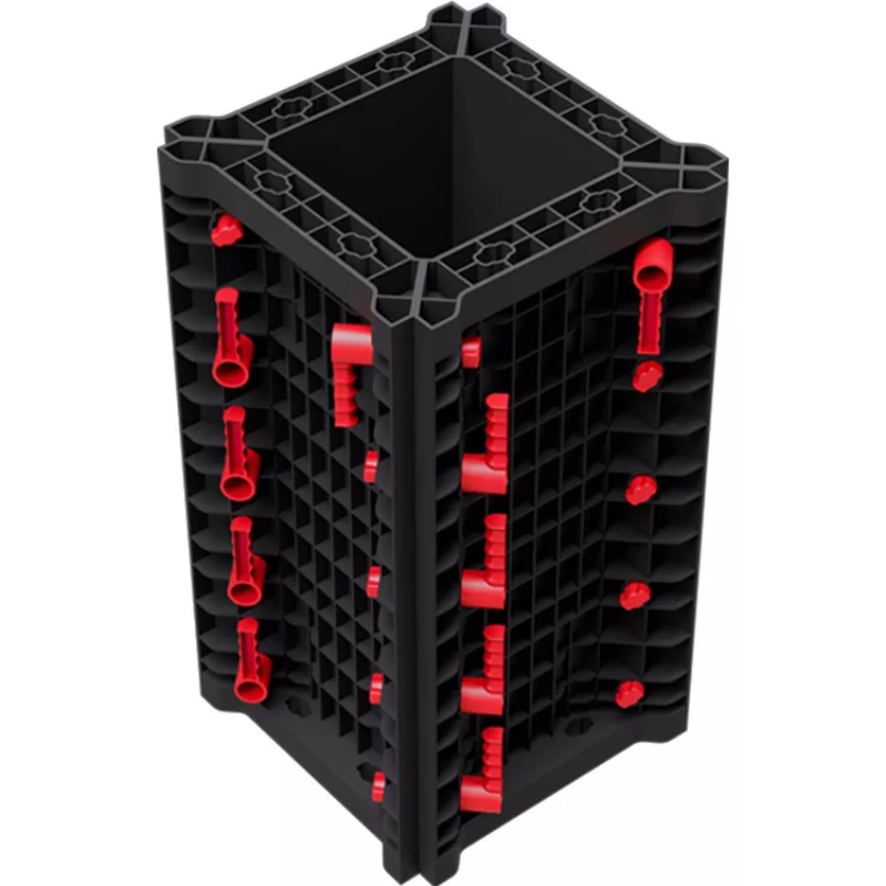 Componentes modulares de encofrado ABS ZEEMO